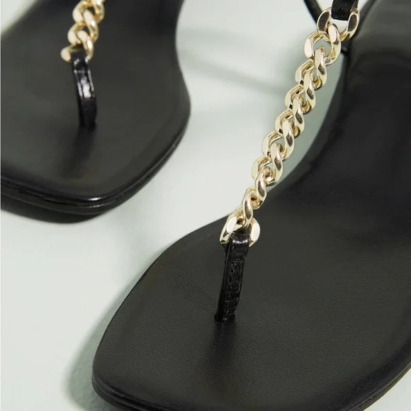 Jeffrey Campbell Chain Heeled Sandals - Picture 8 of 8